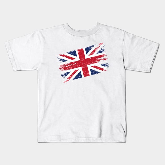 London Souvenir Kids T-Shirt by Happy Art Designs